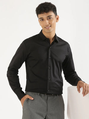 Men Black Formal Shirt