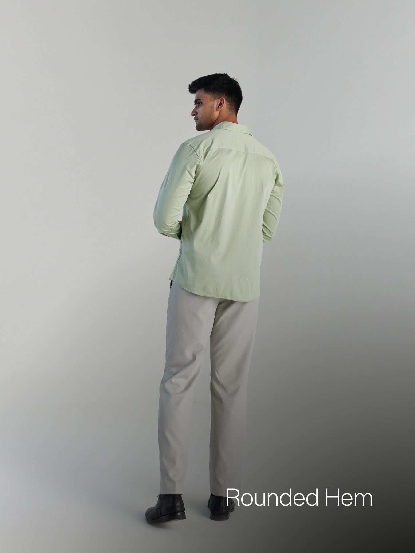 Men Mint Green Formal Shirt