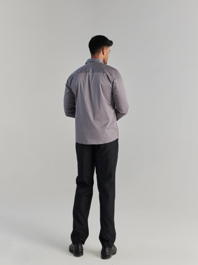 Men Grey Formal Shirt