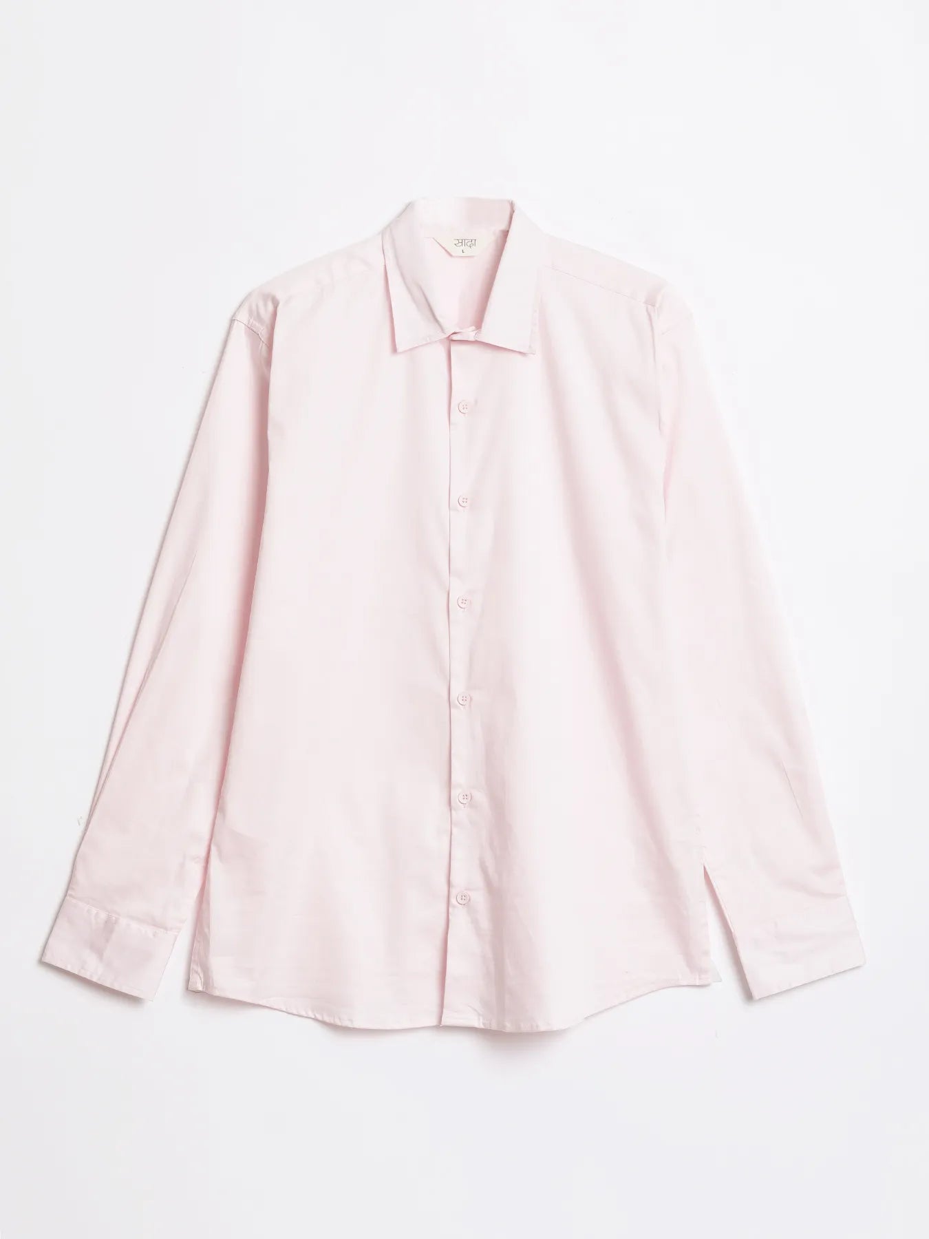Men Light Pink Formal Shirt