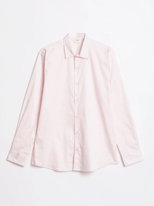Men Light Pink Formal Shirt