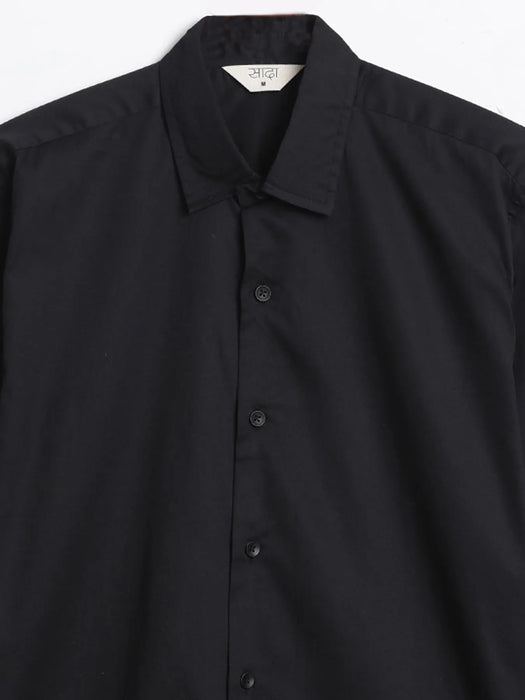 Men Black Formal Shirt