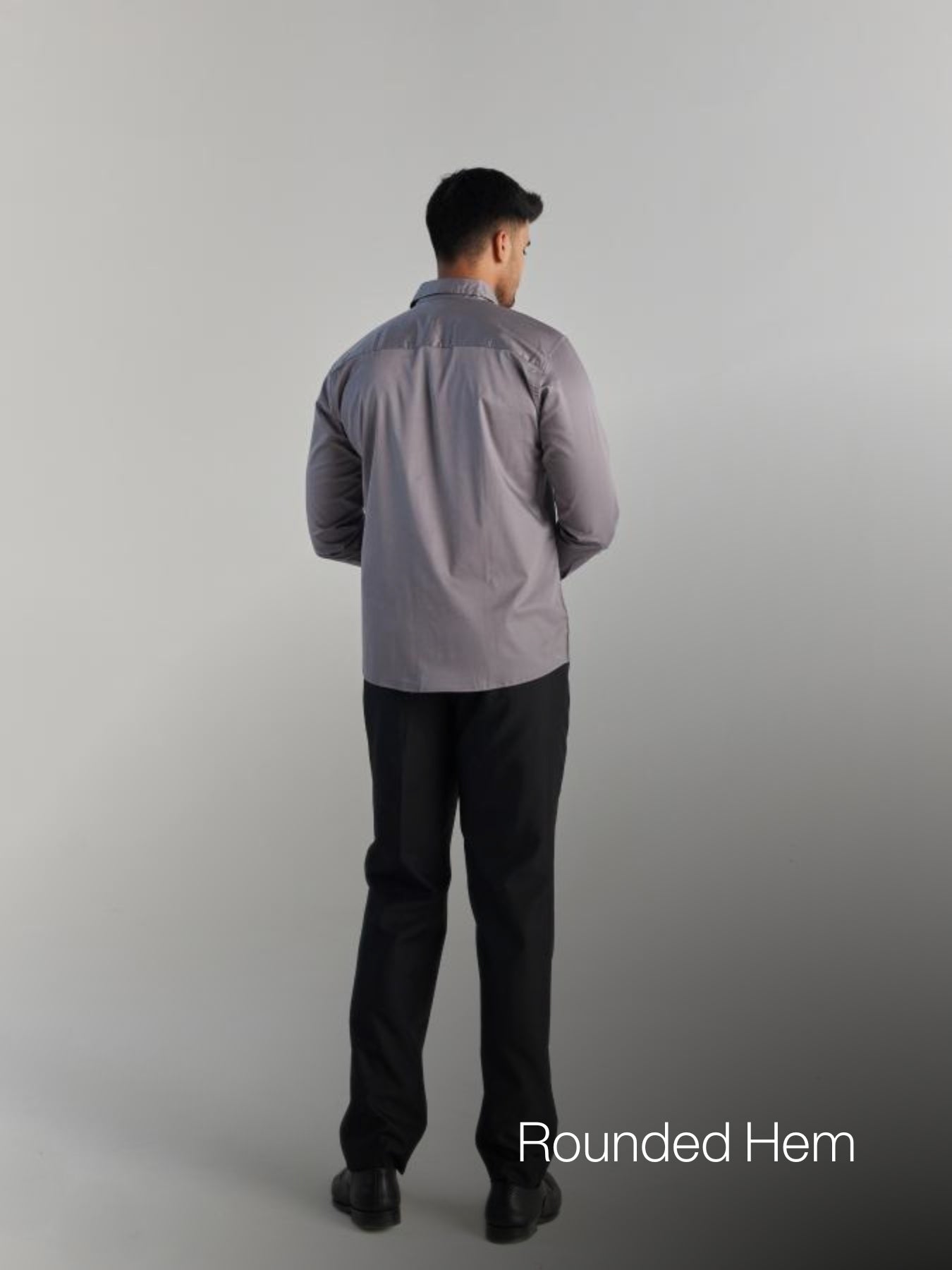 Men Grey Formal Shirt
