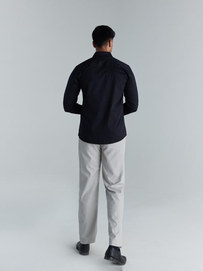 Men Black Formal Shirt