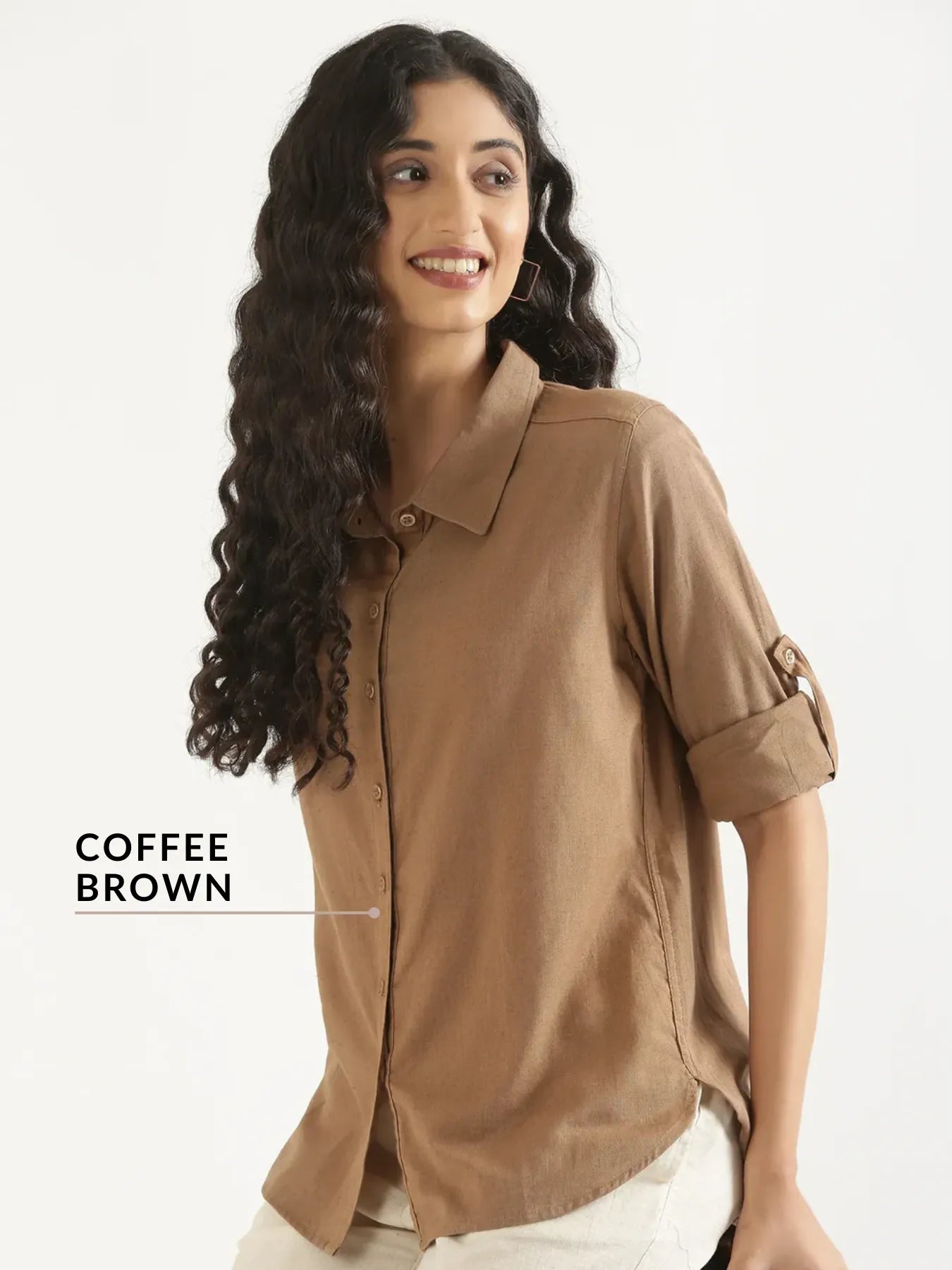 Pick Any 4 Women Airy-Linen Shirt