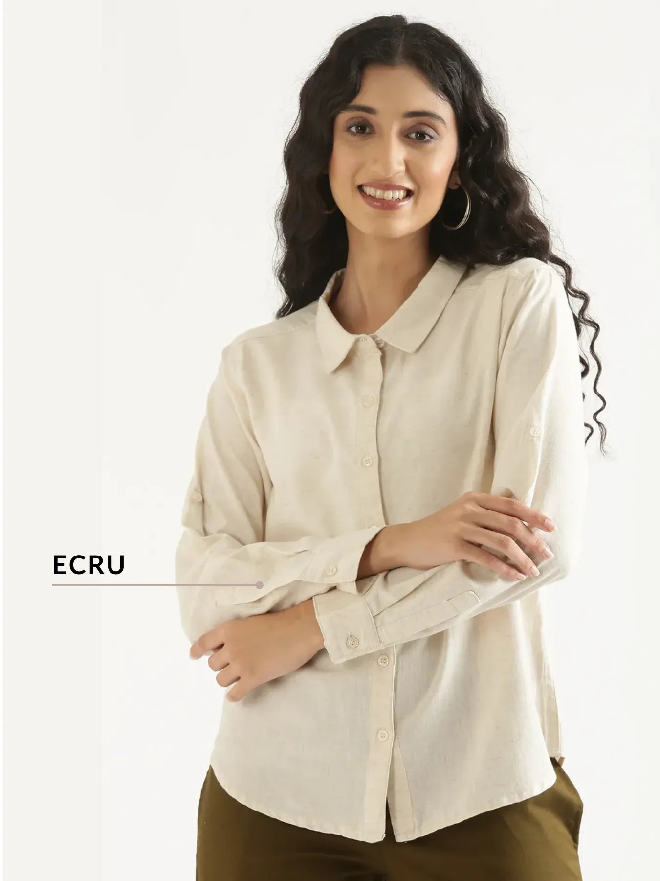 Pick Any 4 Women Airy-Linen Shirt