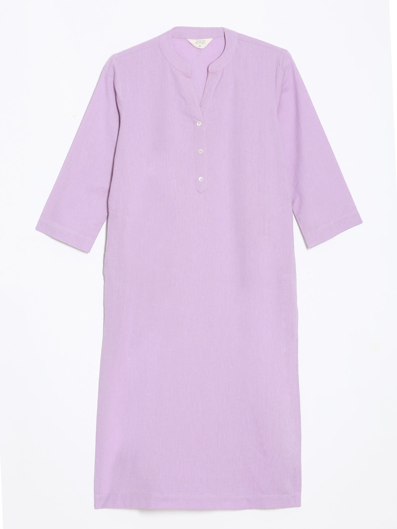 Women Lilac & Salmon Pink Long Kurta