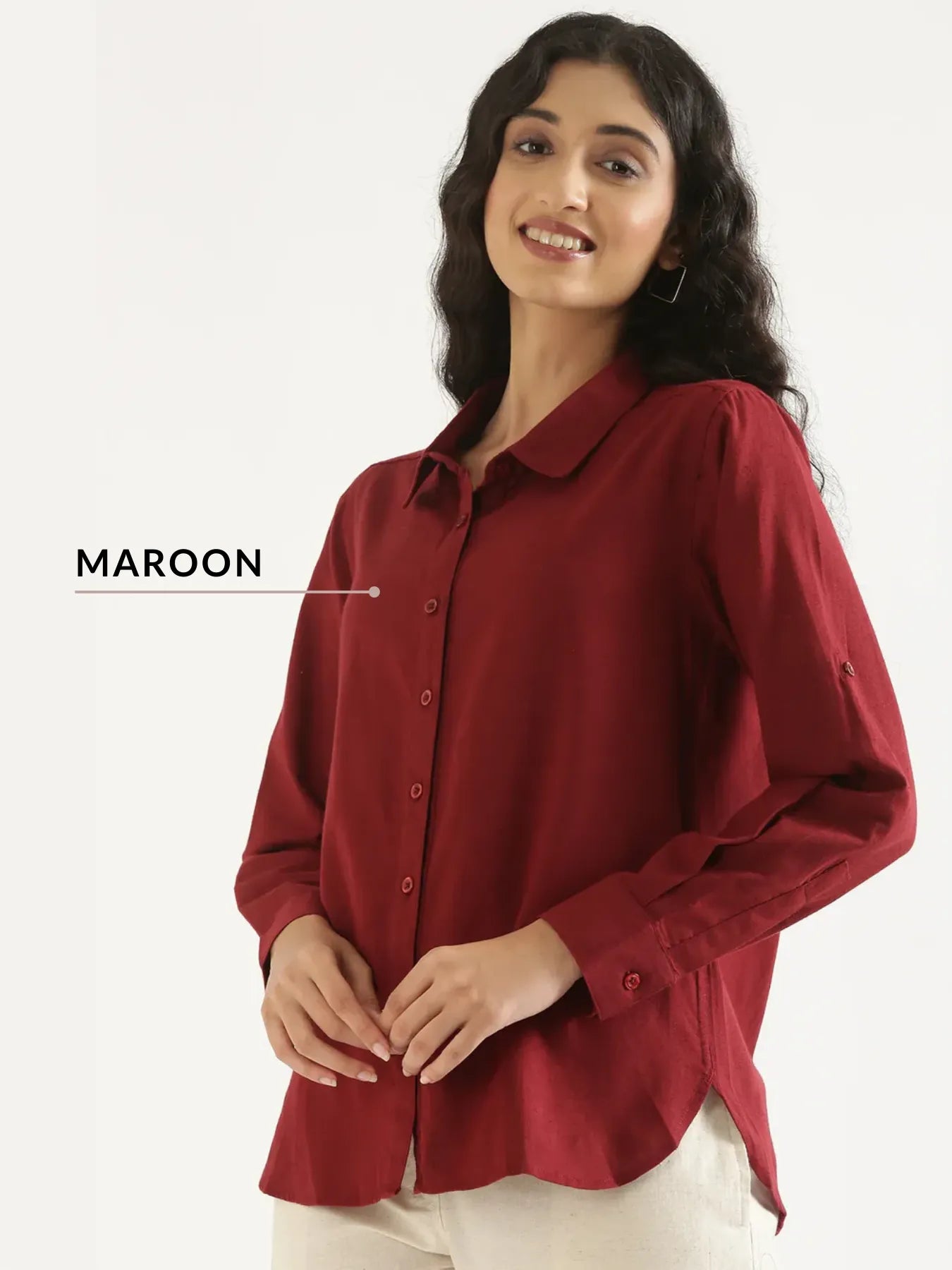 Pick Any 2 Women Airy-Linen Shirt