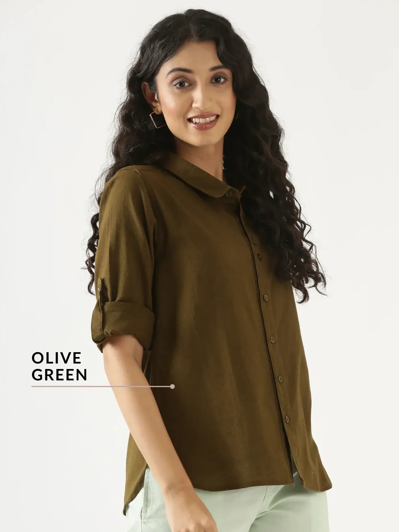 Pick Any 4 Women Airy-Linen Shirt