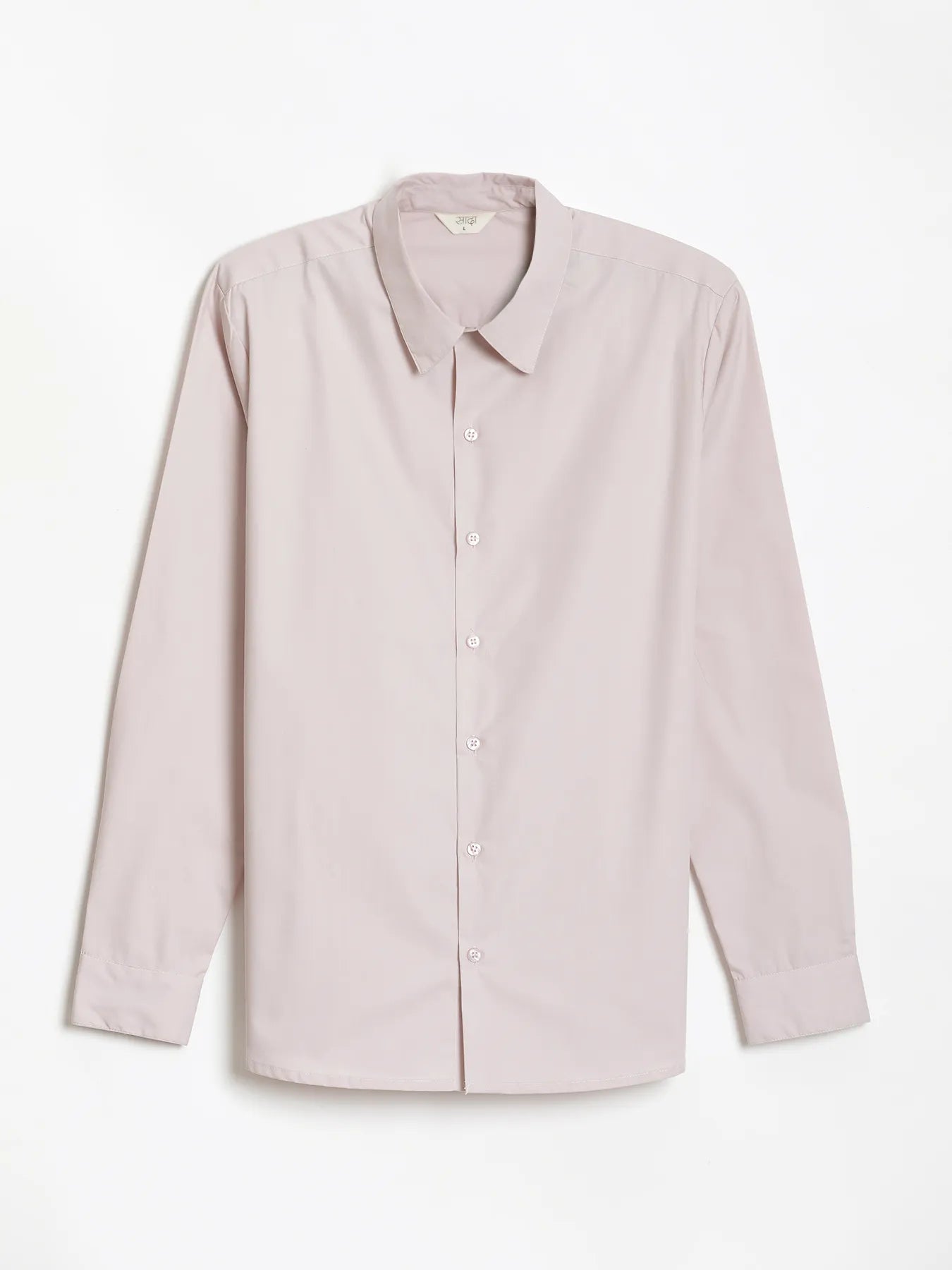 Men Mauve Pink Better Cotton Full Sleeve Shirt