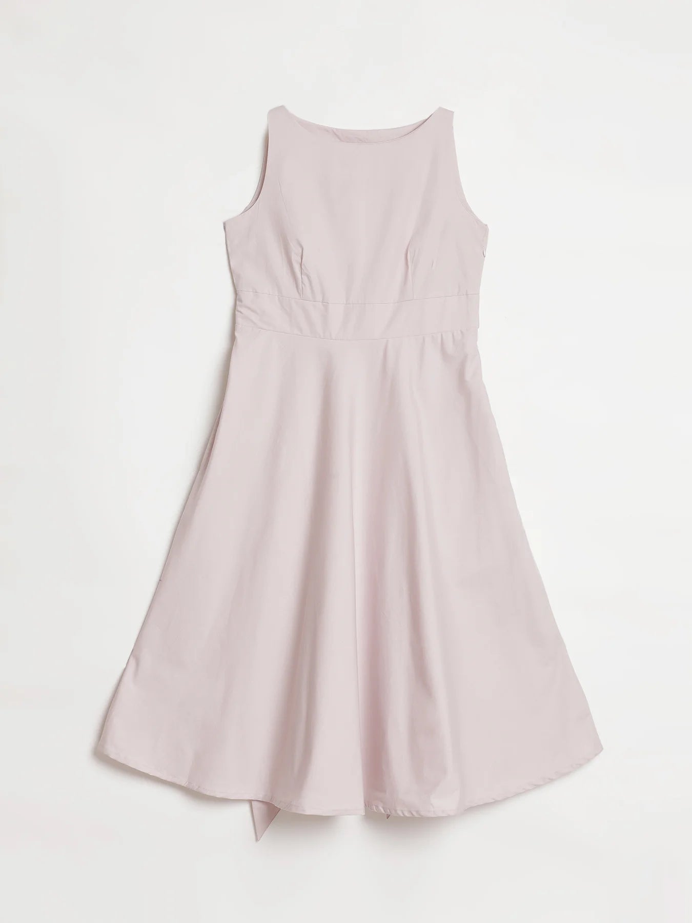 Women Mauve Pink Better Cotton Flared Dress