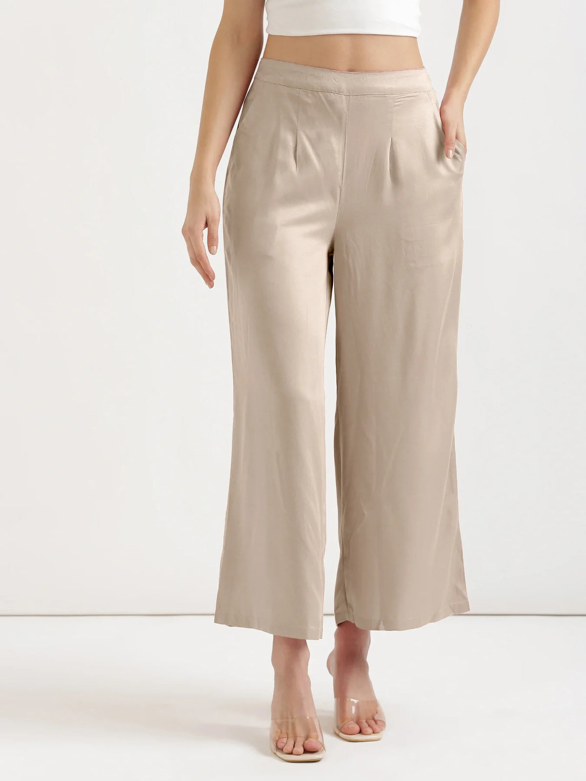 Pick Any 3 Women Viscose Palazzo Pant