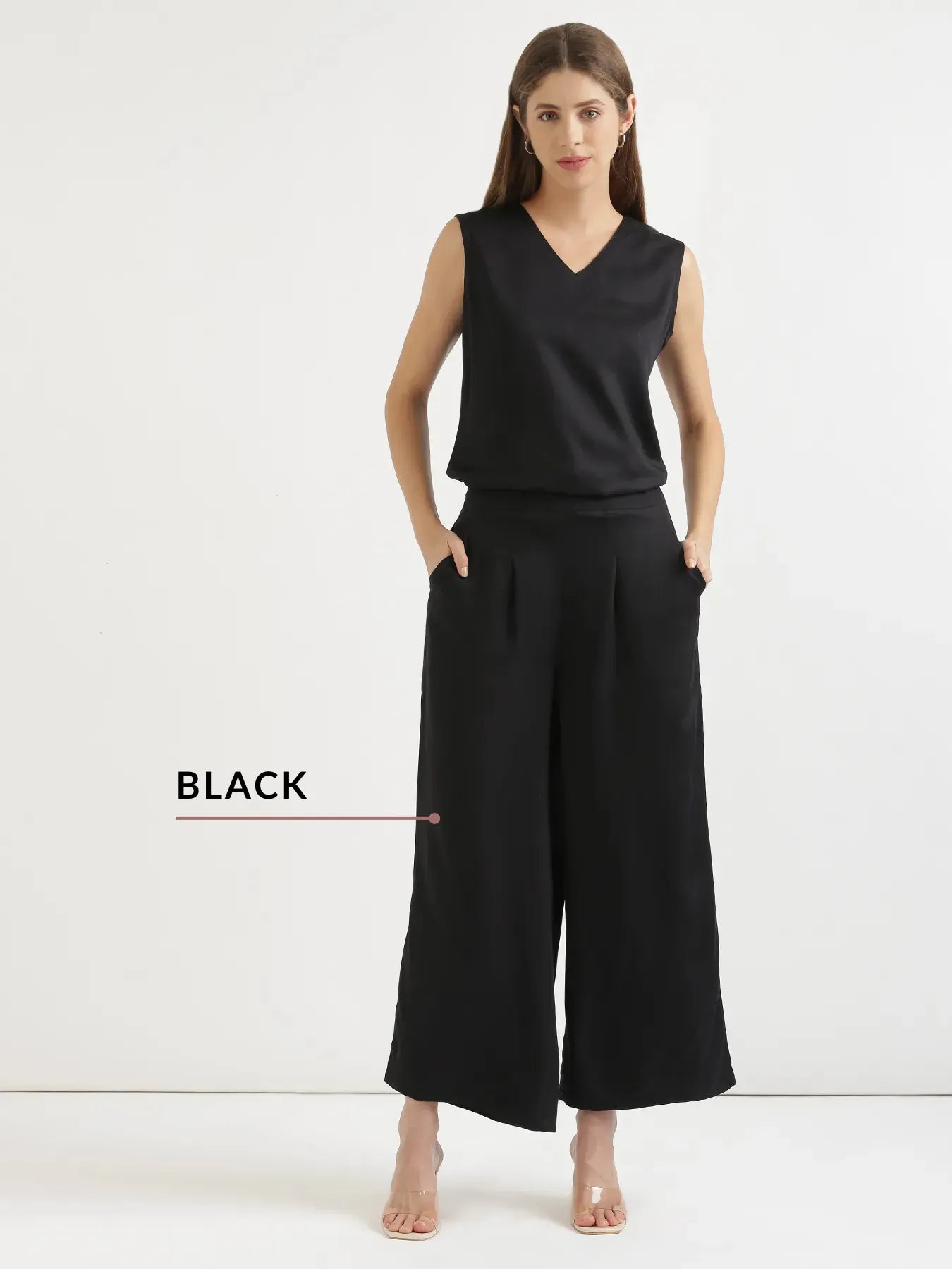 Pick Any 2 Women Viscose Palazzo Pant