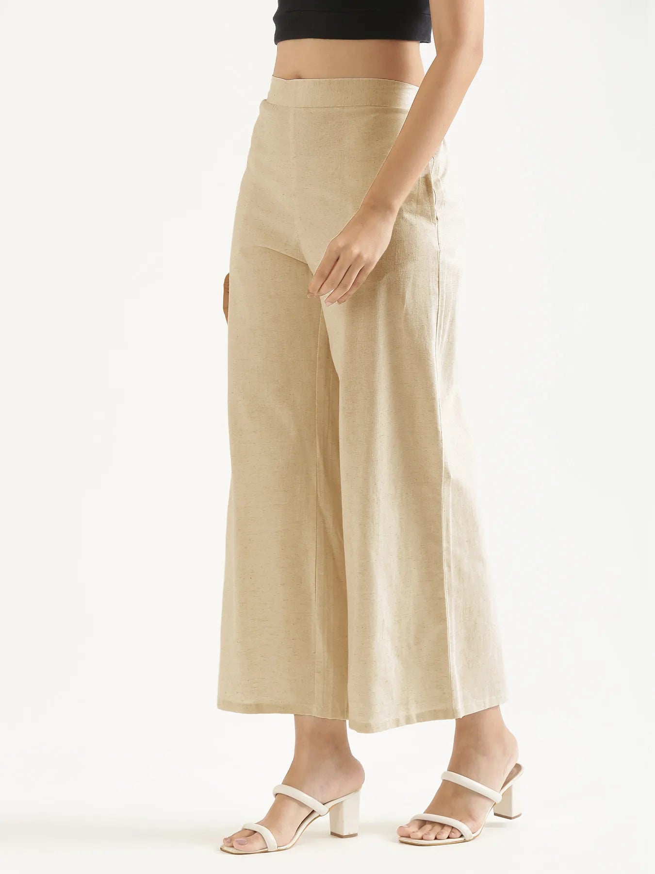 Women Fawn Airy Linen Wide Leg Pant