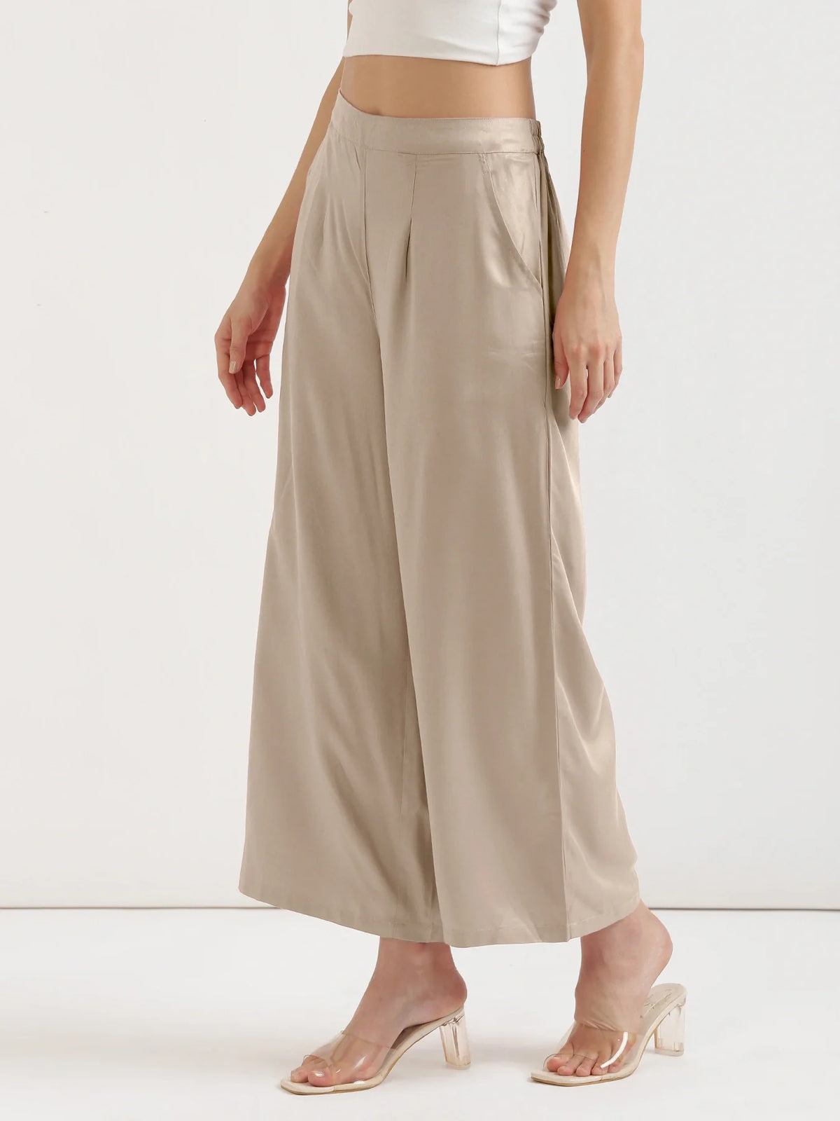 Pick Any 3 Women Viscose Palazzo Pant