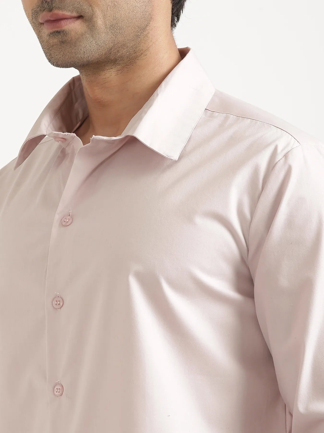 Men Mauve Pink Better Cotton Full Sleeve Shirt