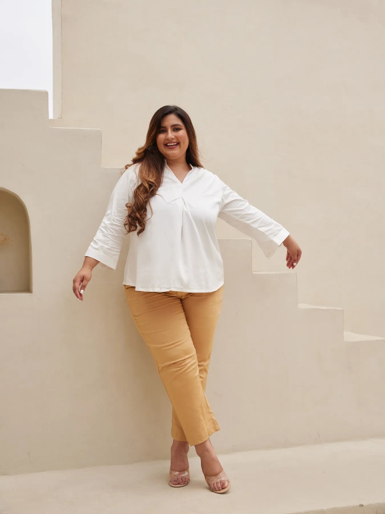 Women Plus Size Fawn Formal Pant