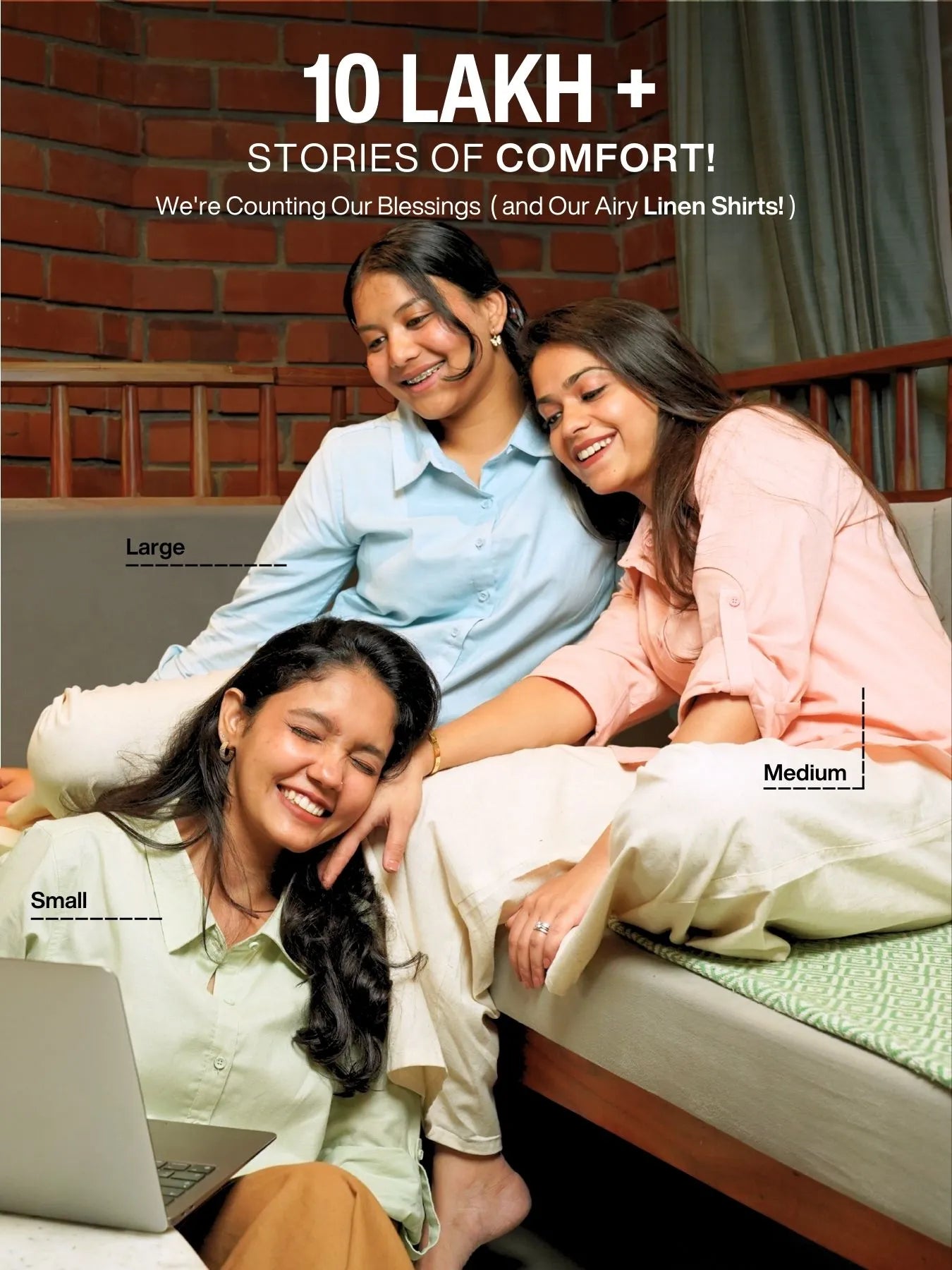 Pick Any 4 Women Airy-Linen Shirt