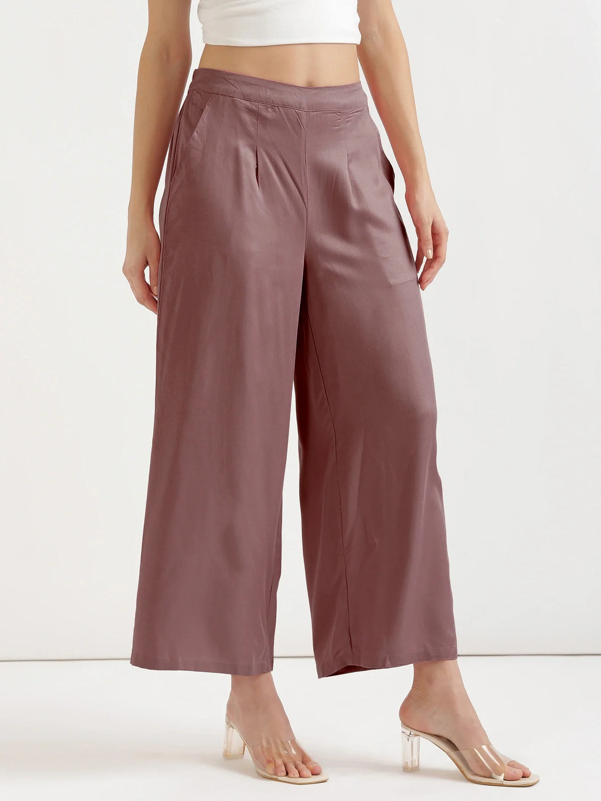 Pick Any 3 Women Viscose Palazzo Pant