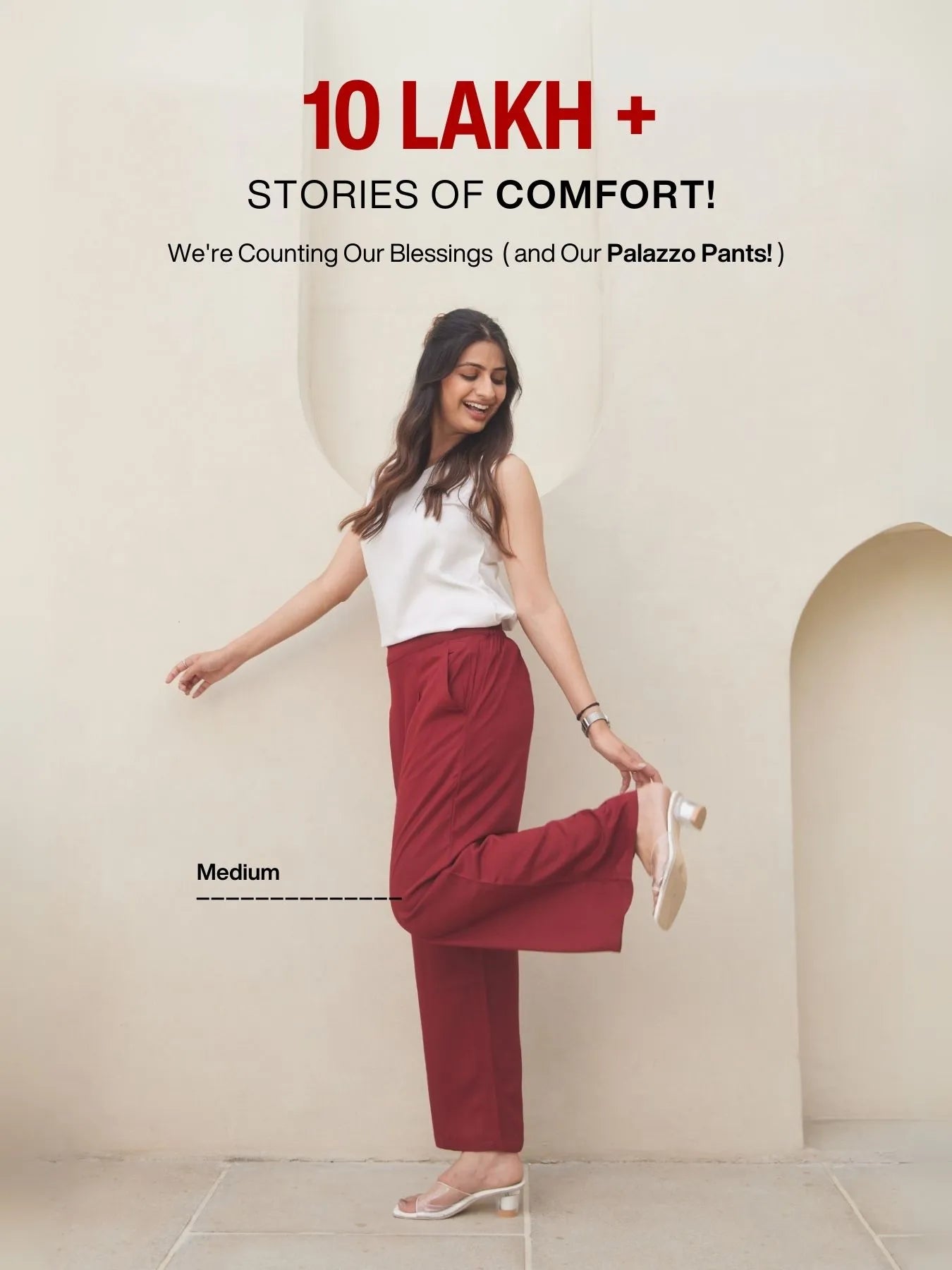 Pick Any 2 Women Viscose Palazzo Pant