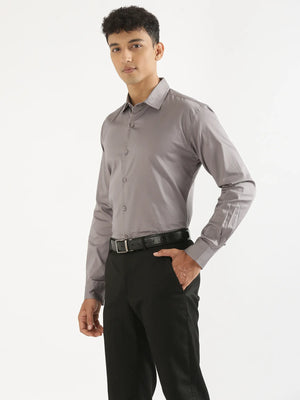 Men Grey Formal Shirt