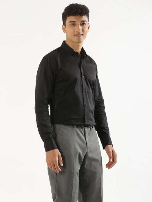 Men Black Formal Shirt
