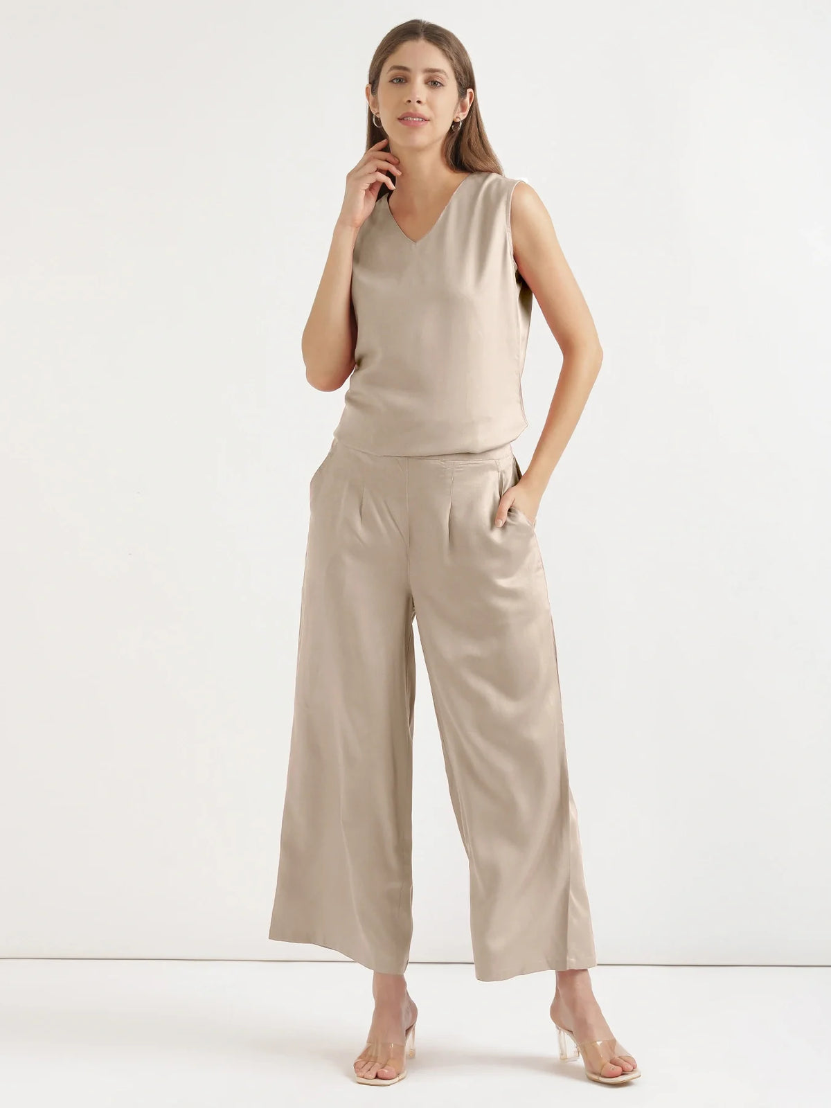 Pick Any 3 Women Viscose Palazzo Pant