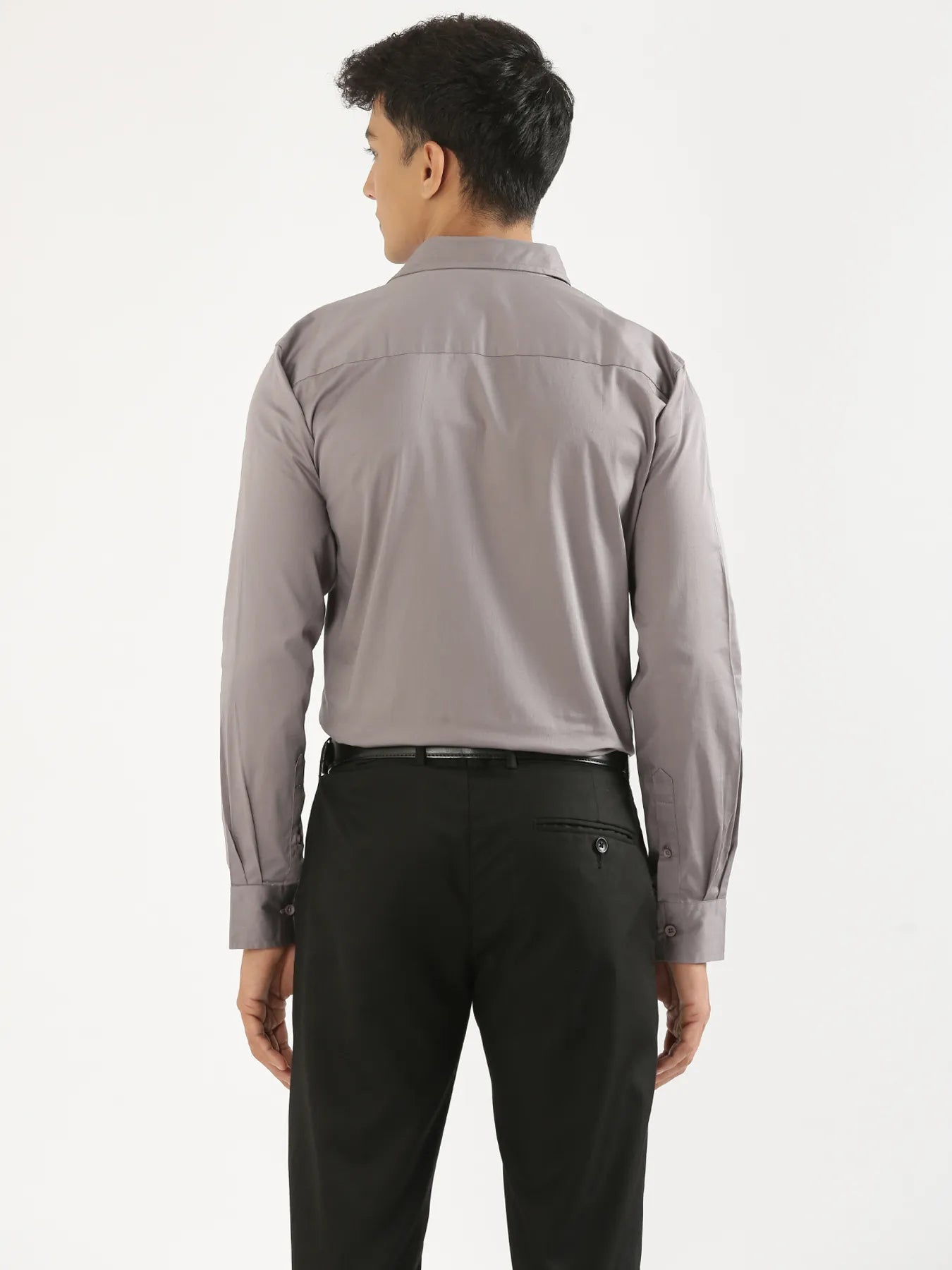 Men Grey Formal Shirt
