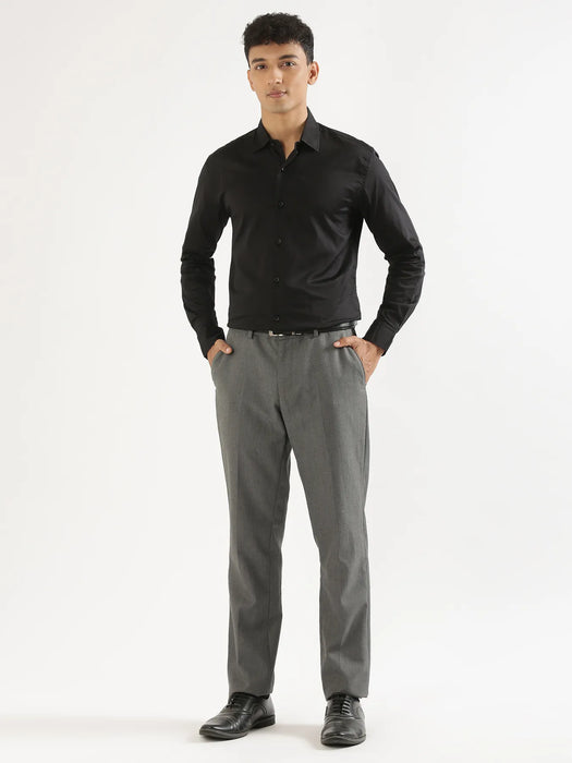 Men Black Formal Shirt