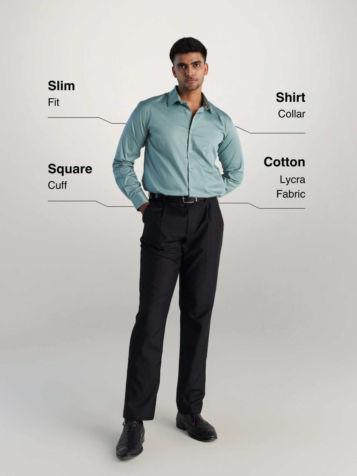 Men Jade Formal Shirt