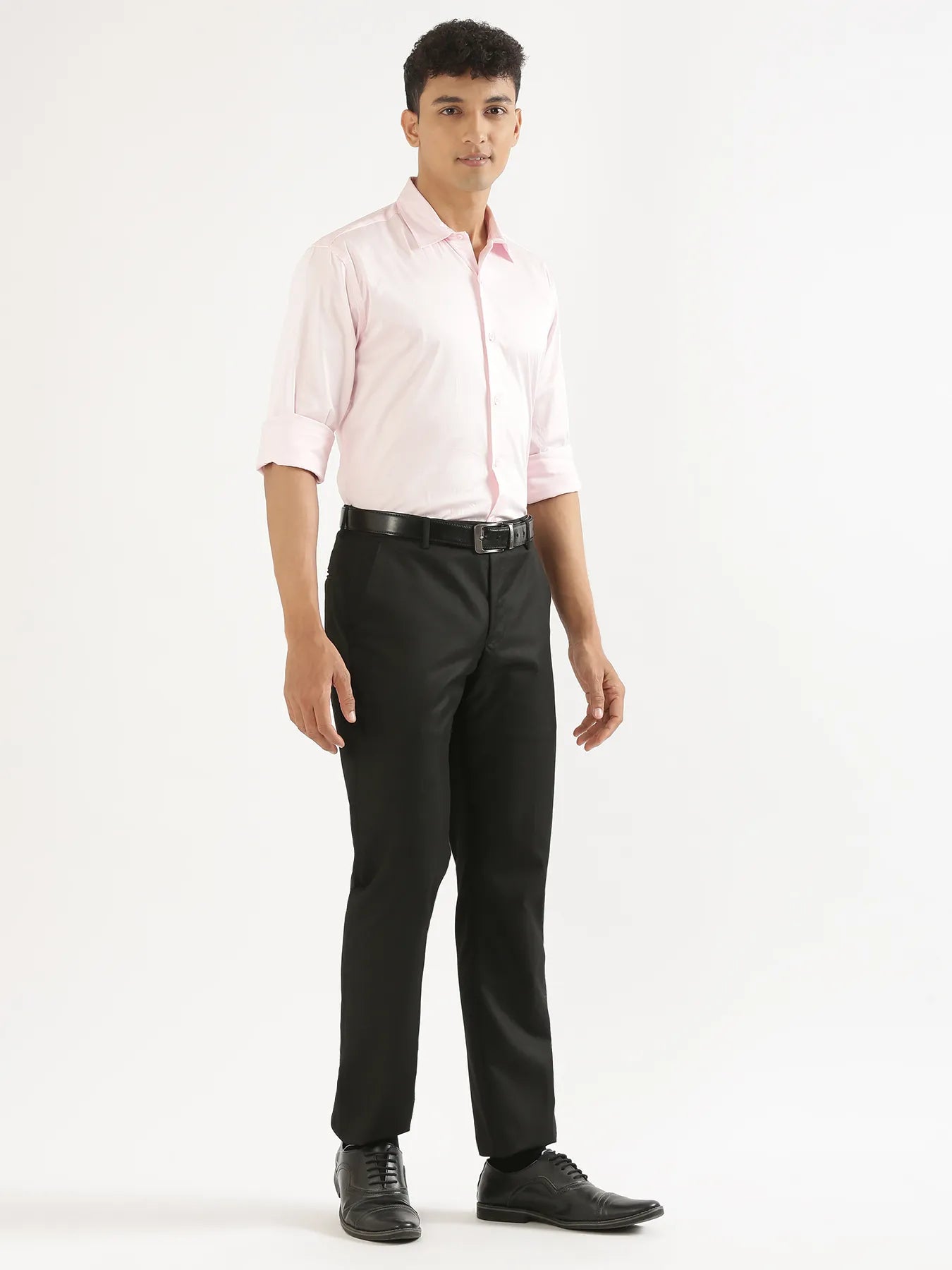 Men Light Pink Formal Shirt