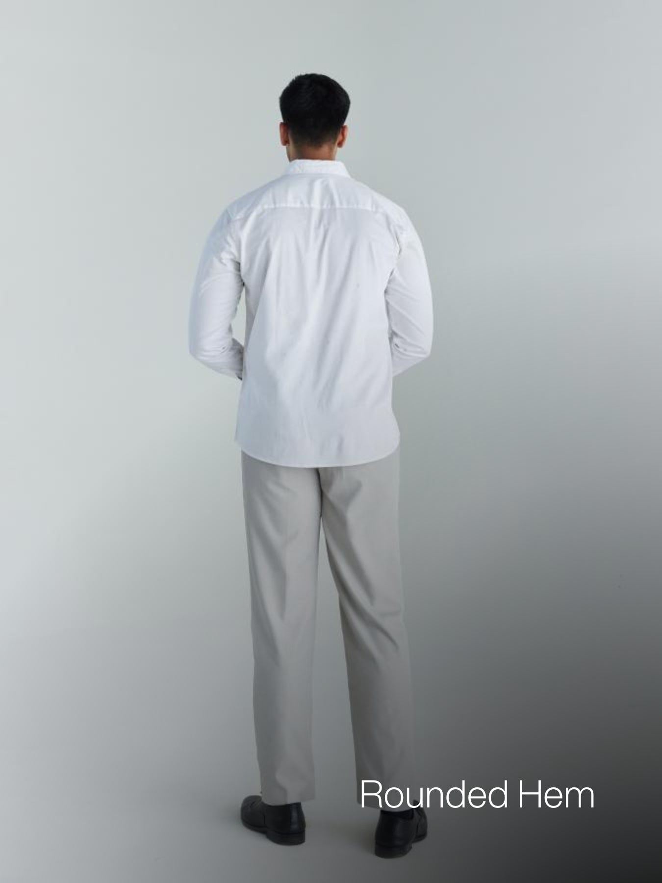 Men White Formal Shirt