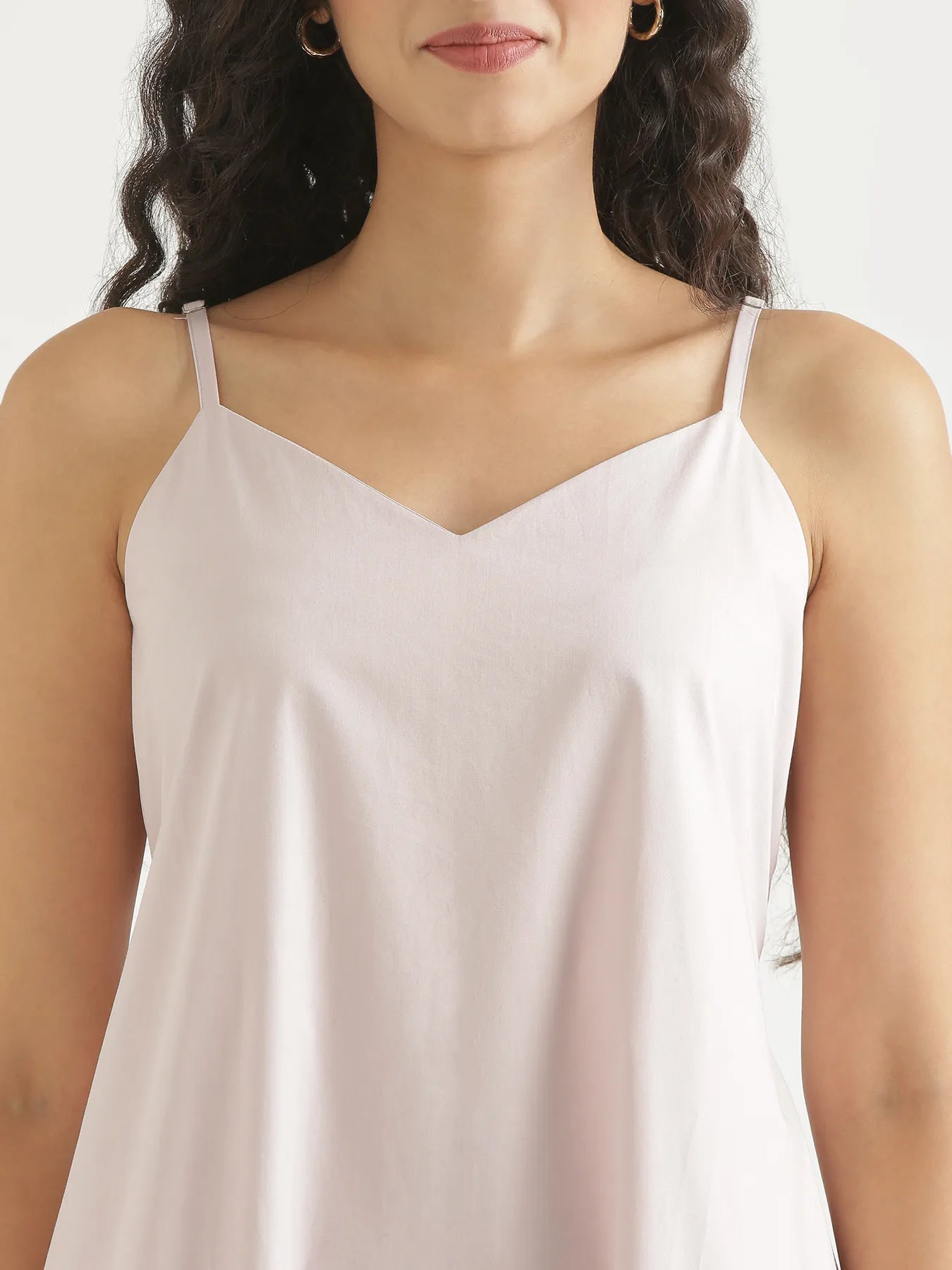Women Mauve Pink Better Cotton Tier Dress