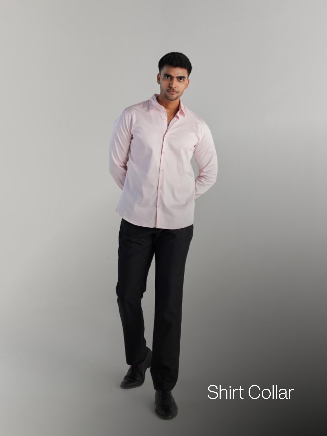 Men Light Pink Formal Shirt