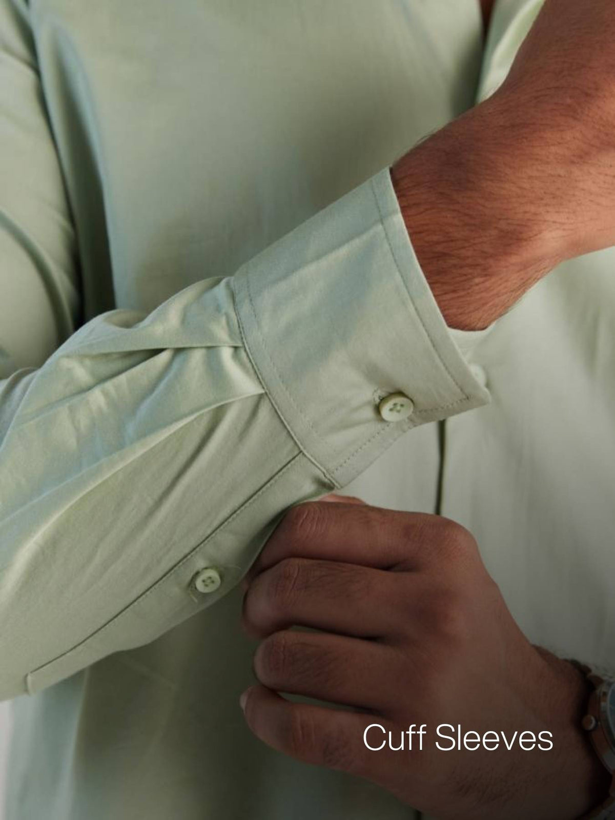 Men Mint Green Formal Shirt