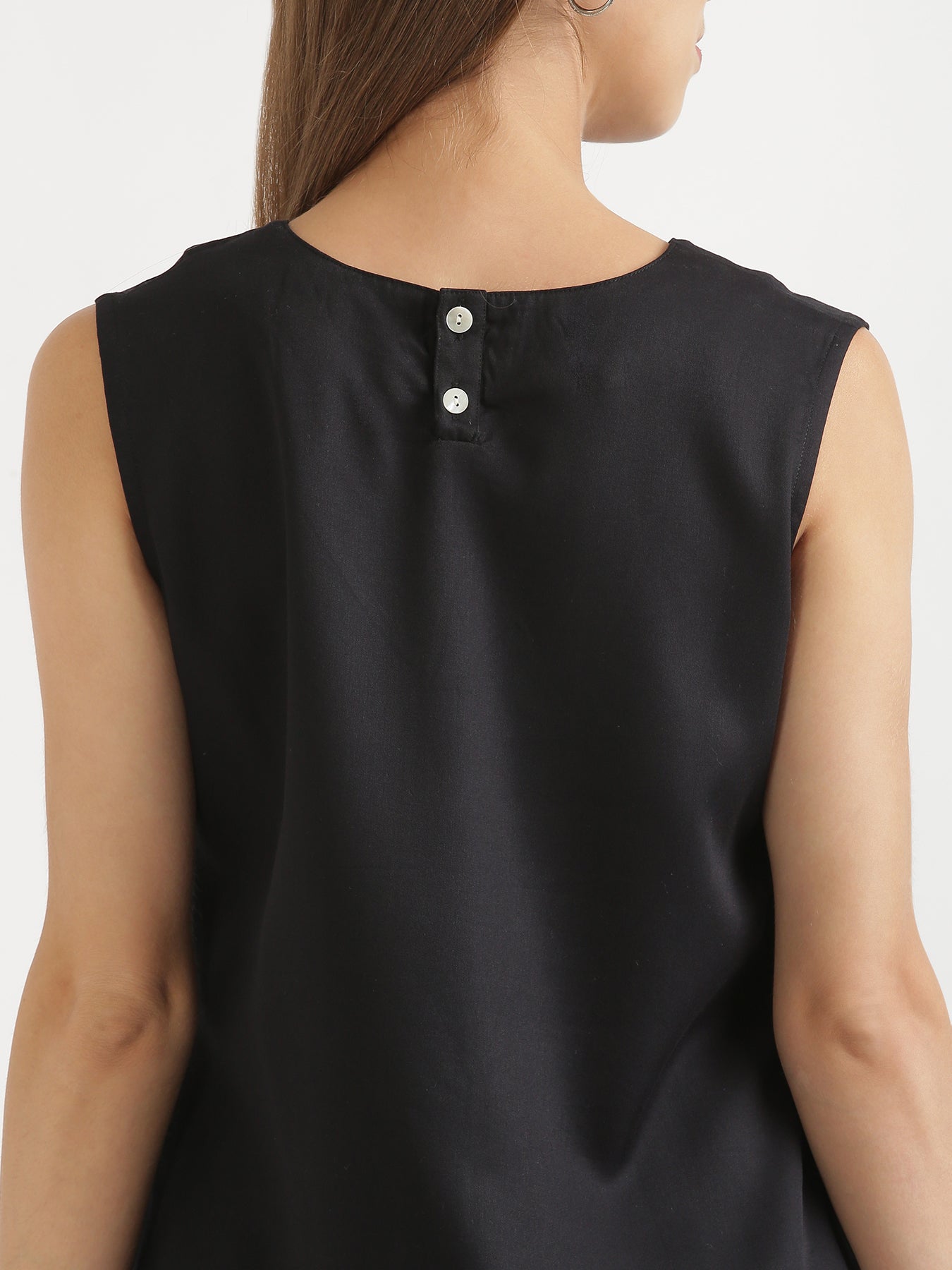 Black Viscose Coord Set