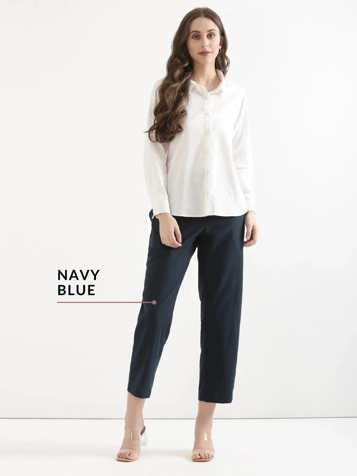 Pick Any 2 Women Airy Linen Straight Pant