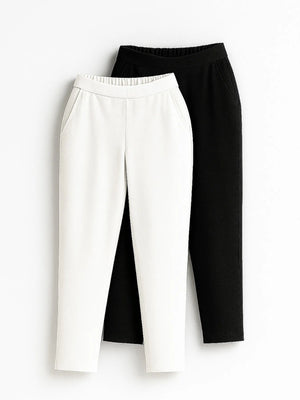Black & White Cotton Pant