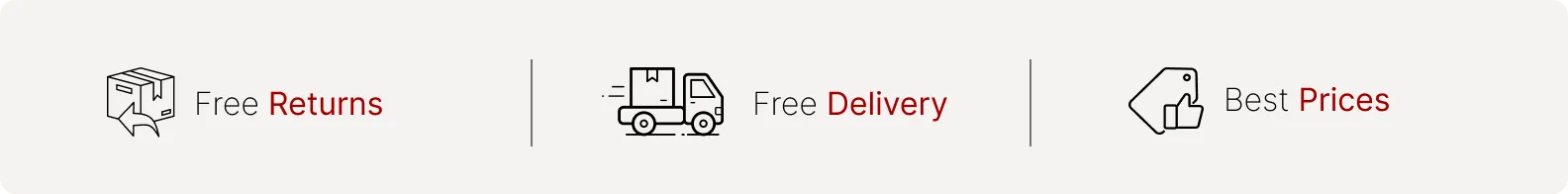 Free returns, free delivery, best prices