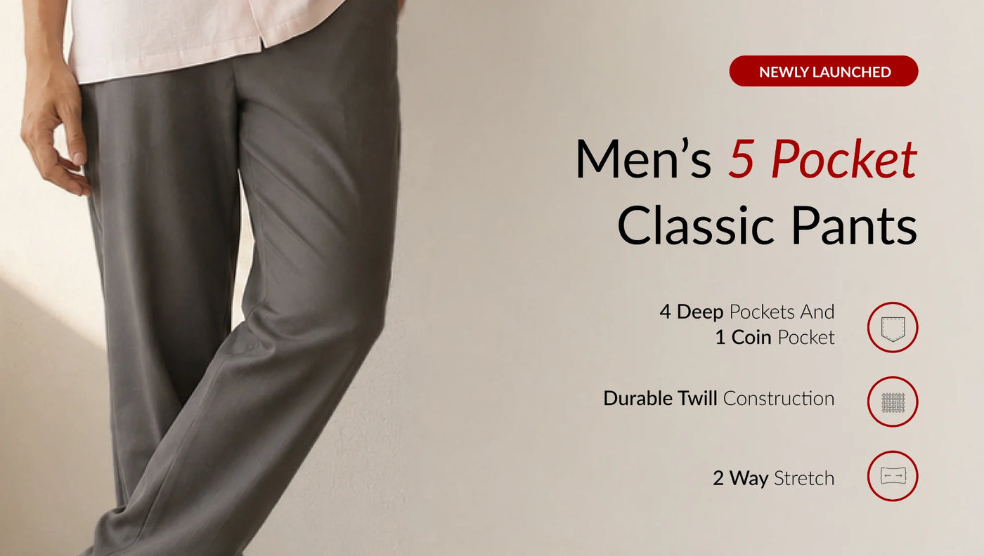 Men 5 Pocket Classic pants
