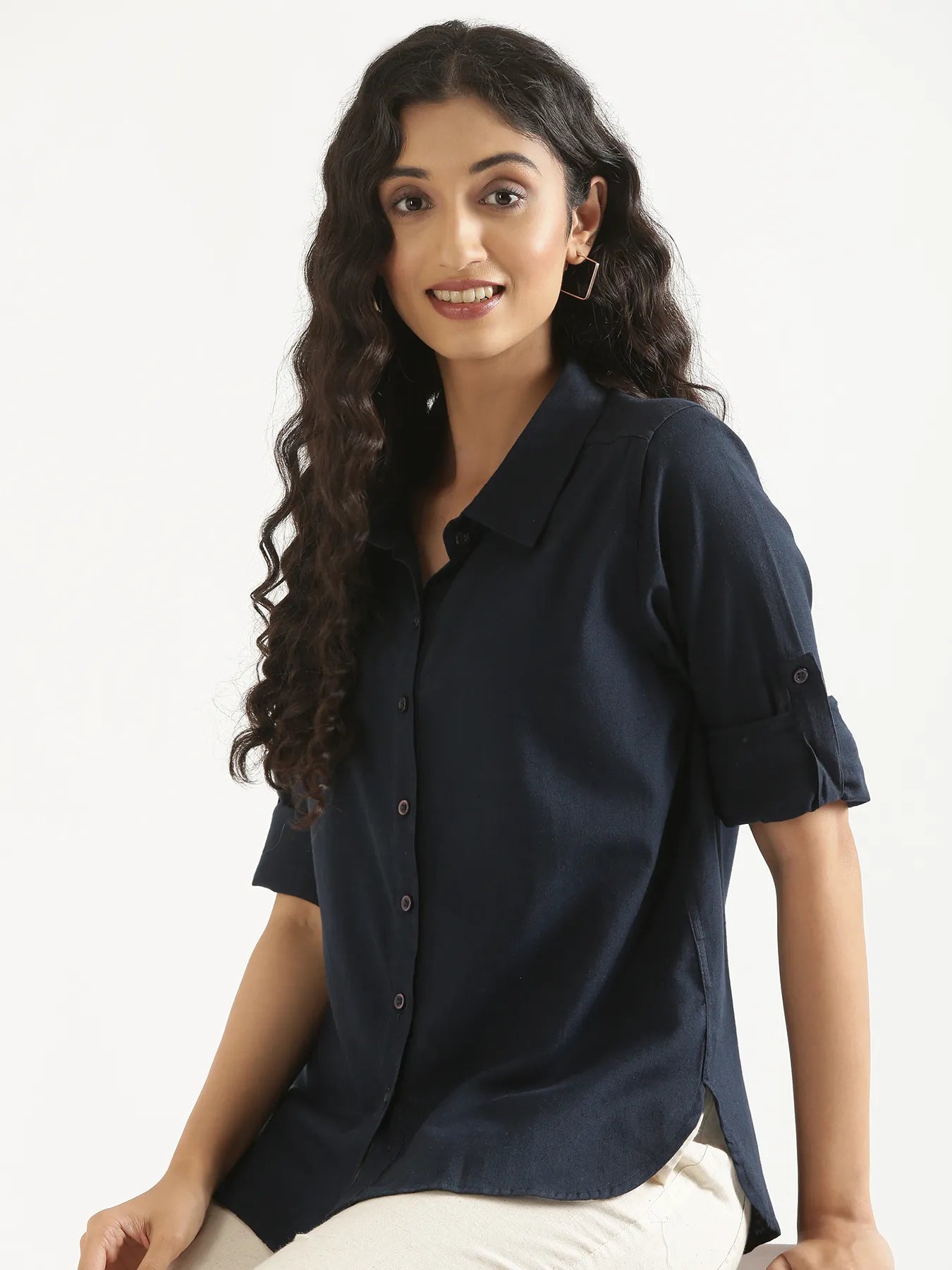 Pick Any 4 Women Airy-Linen Shirt