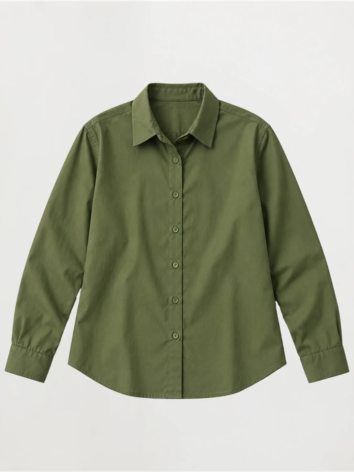 Women Forest Green Better Cotton Everyday Shirt