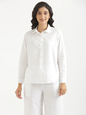 Women White Better Cotton Everyday Shirt