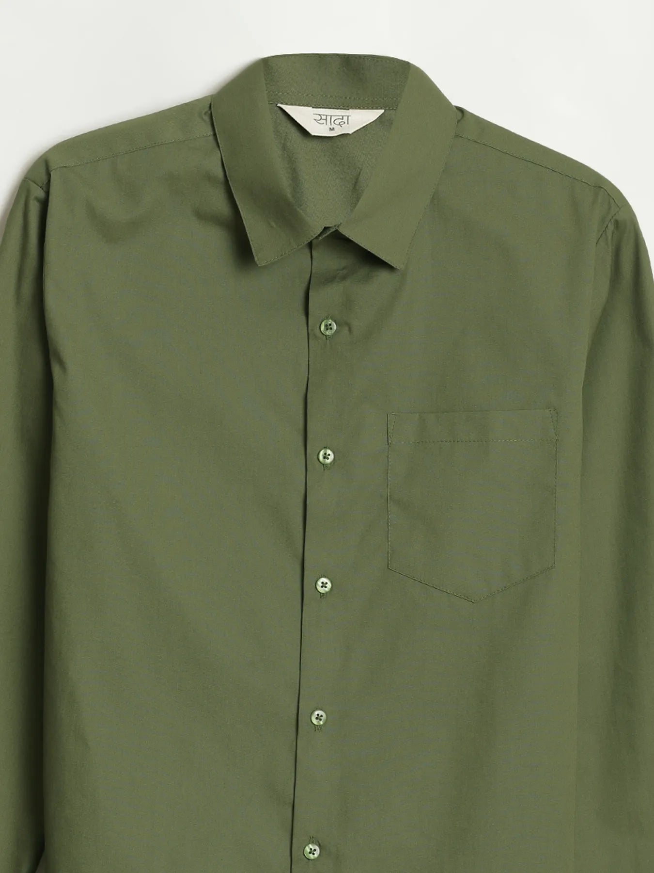Men Forest Green Better Cotton Everyday Shirt