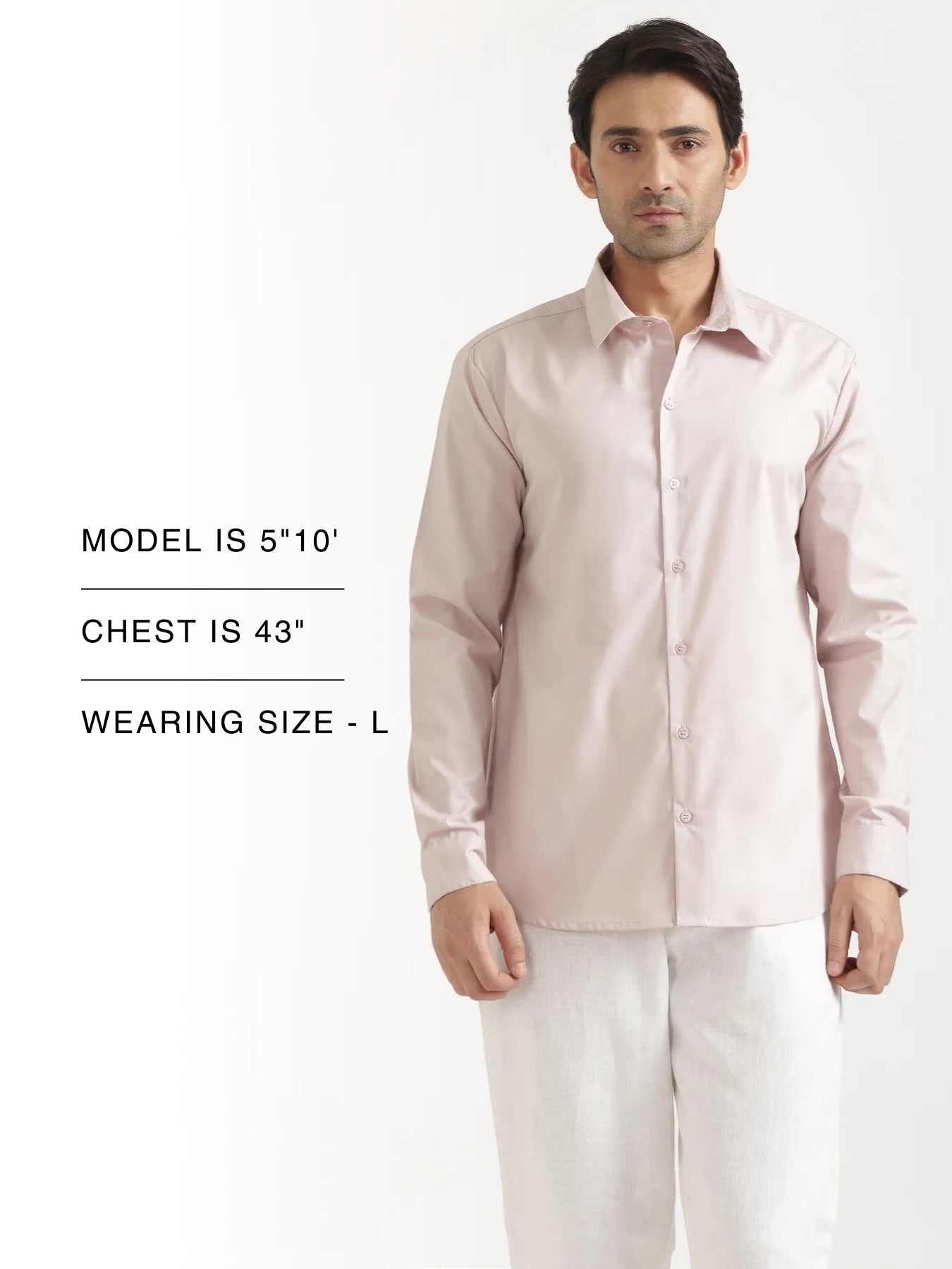 Men Mauve Pink Better Cotton Full Sleeve Shirt