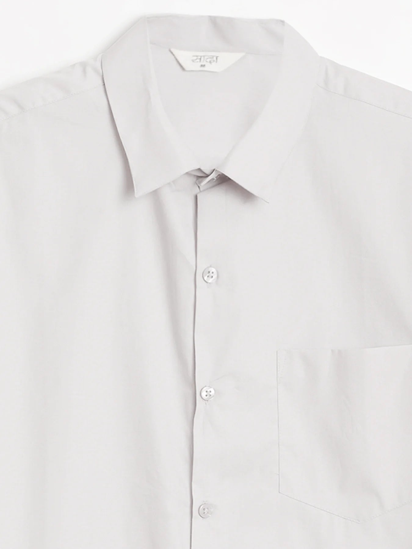 Men Grey Better Cotton Half Sleeve Shirt