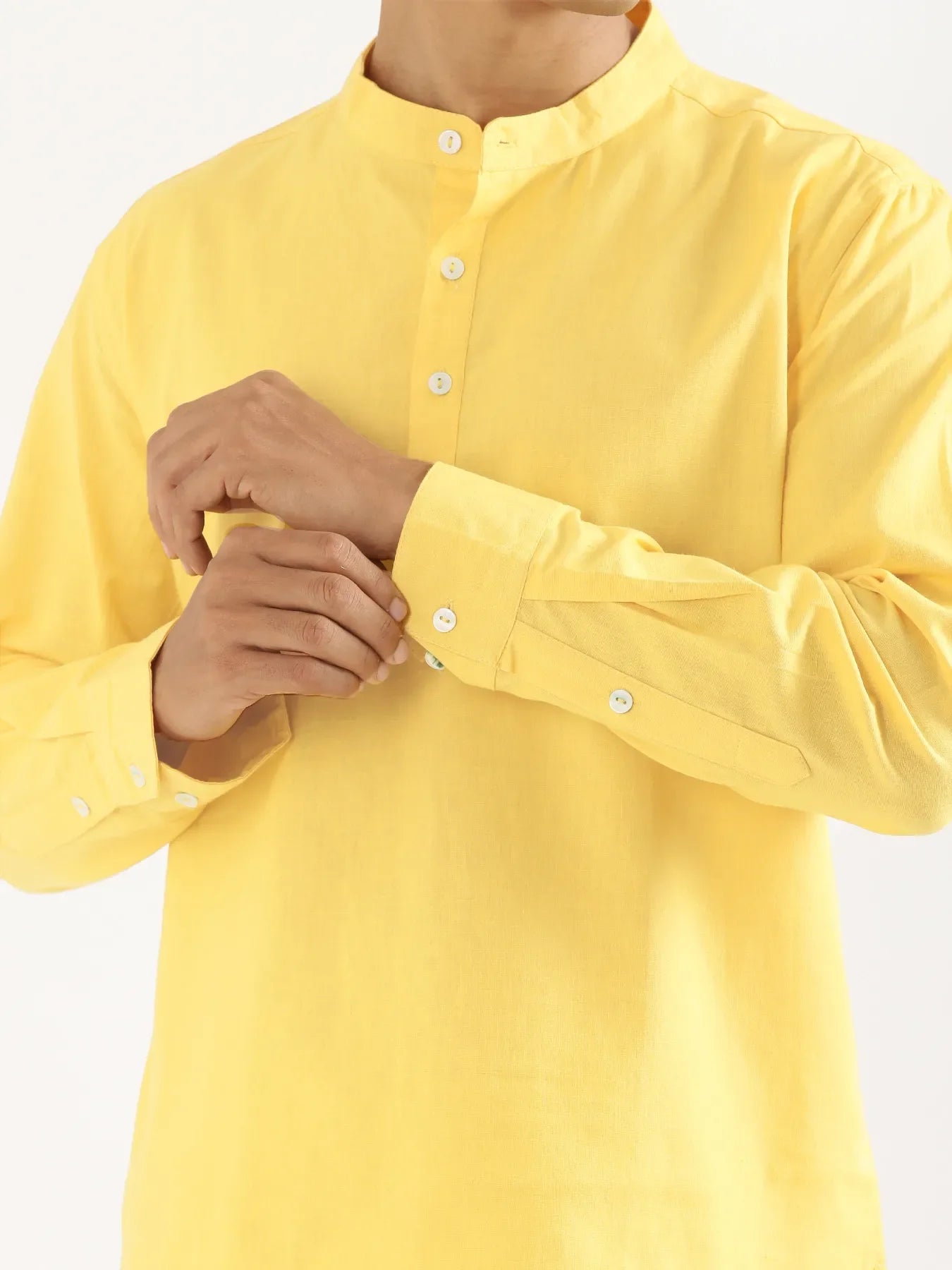 Pick Any 2 Men Airy Linen Long Kurta