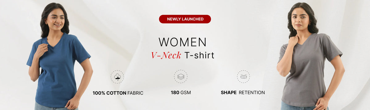 Women V-neck T-shirts