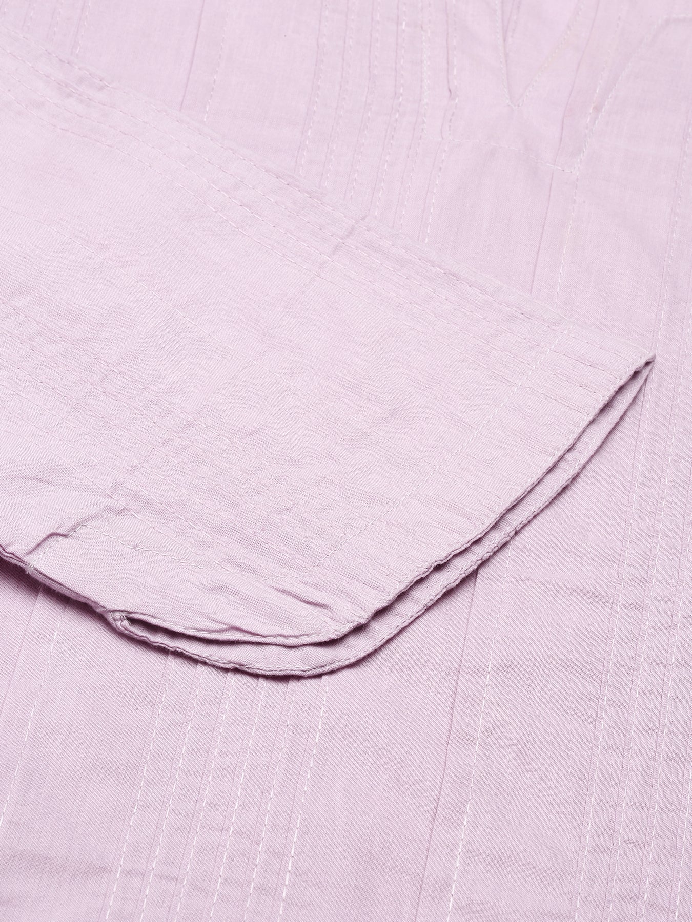 Women Lilac Everyday Cotton Top