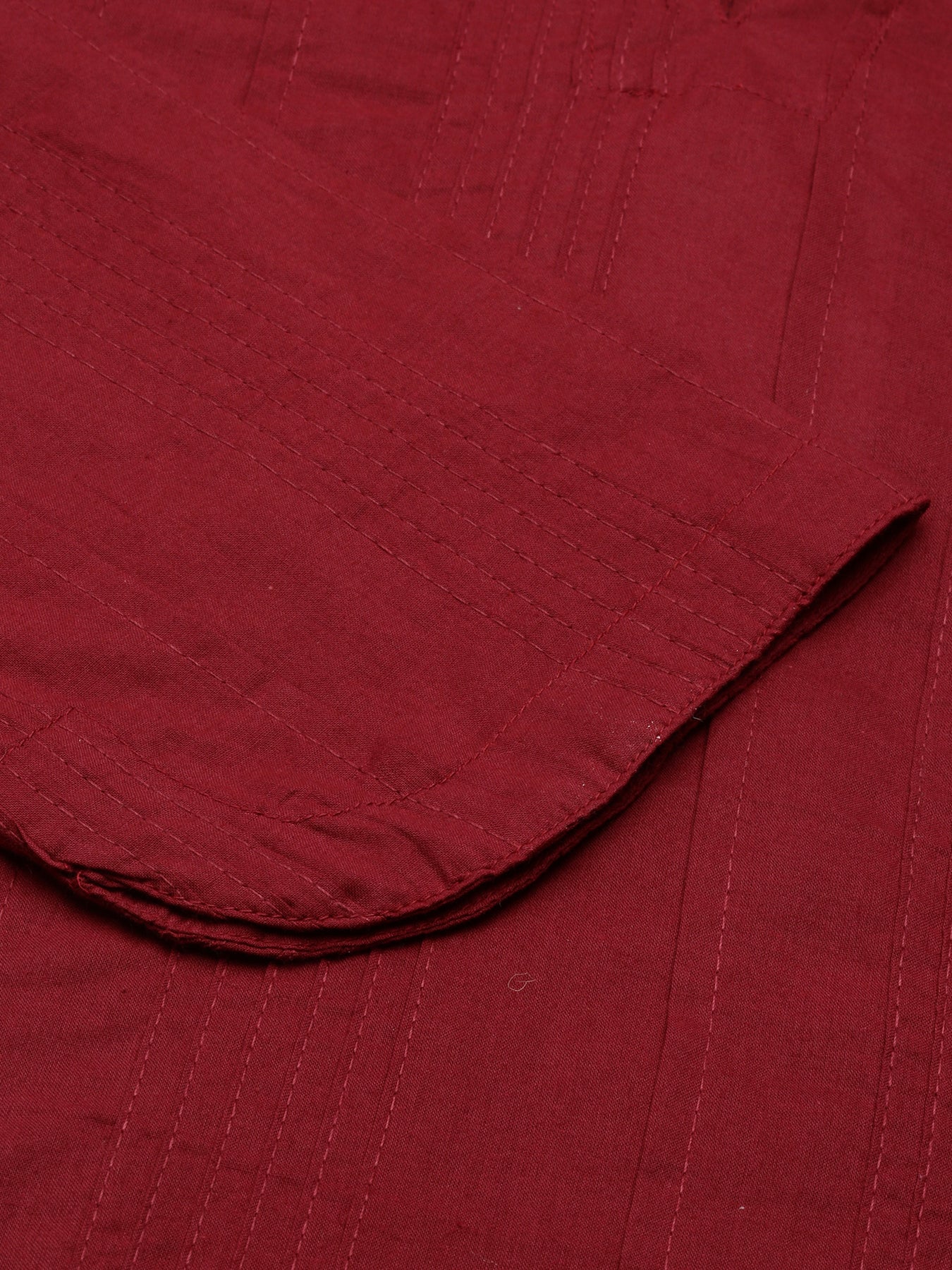 Women Raspberry Everyday Cotton Top